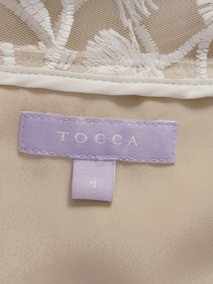 トッカラベンダー Eyelash Embroidery ロングドレス OPTUBM0200 ワンピース 4 ベージュ IT8KTHIPFPTC