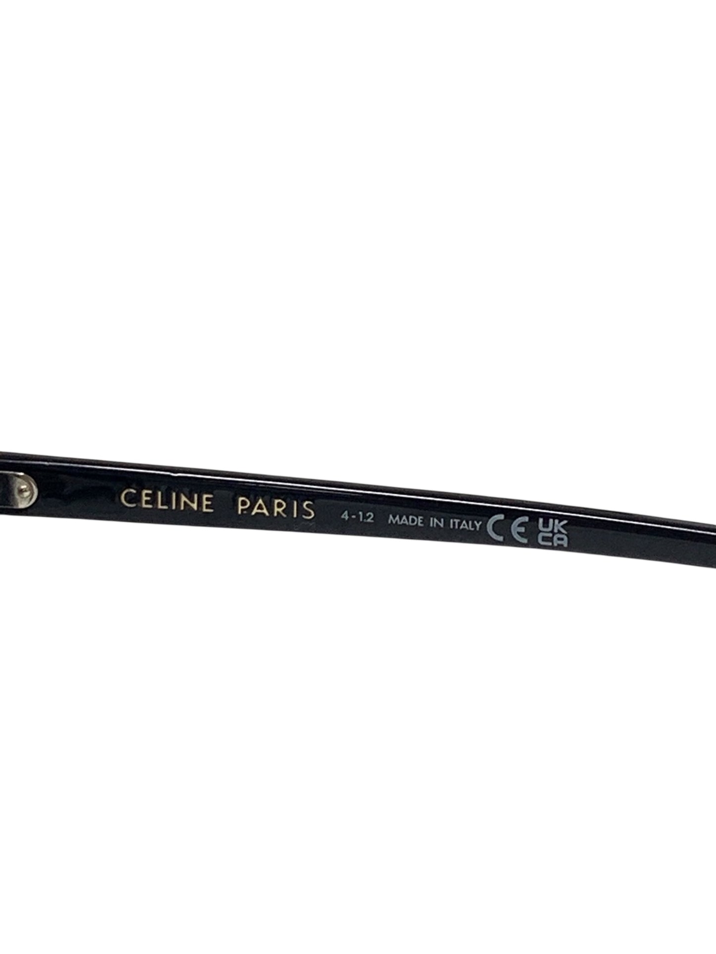 セリーヌ Classic Big Frame Glasses CL40230F サングラス ブラック セルフレーム フルリム ITH1D9ILAN9Q