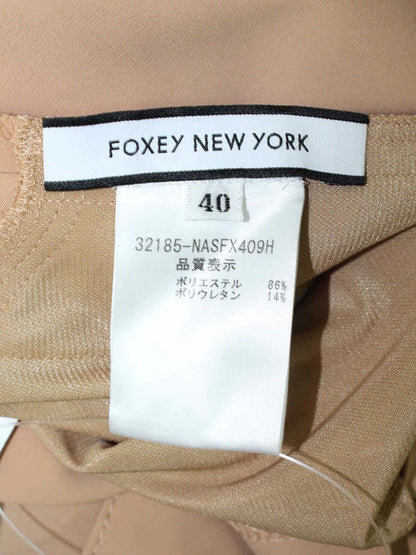 フォクシーニューヨーク 32185 スカート 40 ブラウン フレンチボックス ITL698G0OIWZ 【SALE】