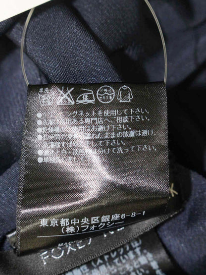 フォクシーニューヨーク レディロイヤル ドレス 28978 ワンピース 40 ネイビー ITTWE4XTZMPC