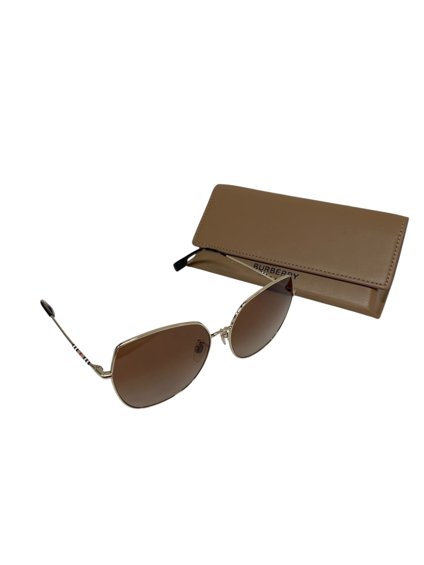 バーバリーロンドン B3136D サングラス ゴールド メタルフレーム フルリム グラデーションレンズ IT21BAXQMMS4 【SALE】