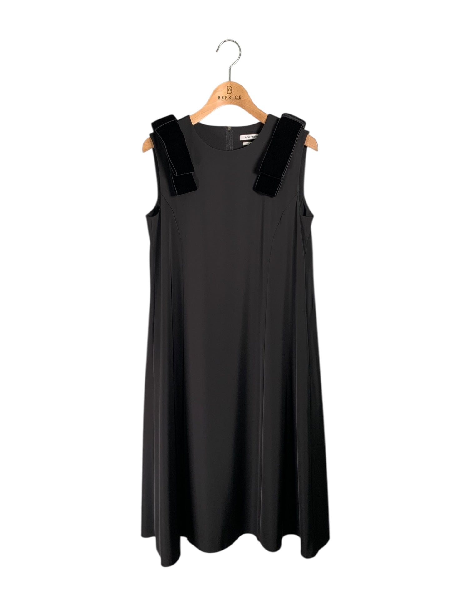 フォクシーニューヨーク collection Malena Dress 42367 ワンピース 38 ブラック ITVMIVUXNJRC