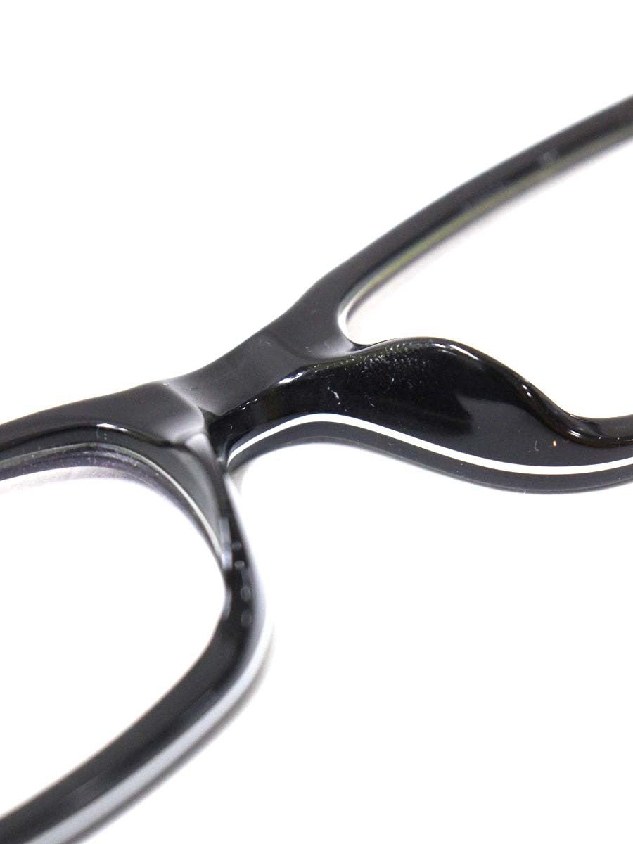 ブルガリ 461-B メガネ ブラック トンドサン セルフレーム フルリム スクエア ITQFXW70T8BC 【SALE】