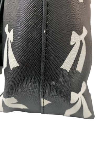 エムズグレイシー 094503 トートバッグ ブラック リボン ITMA32TNT6VM