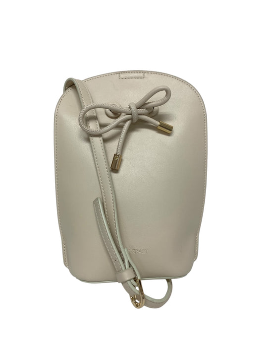 エムズグレイシー リボン付きスモール 394509 ショルダーバッグ ベージュ ITOXL0S4OUFU