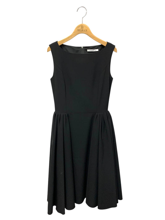 フォクシーニューヨーク Side Gathers Dress 38328 ワンピース 38 ブラック ITVLDYOXXQGW