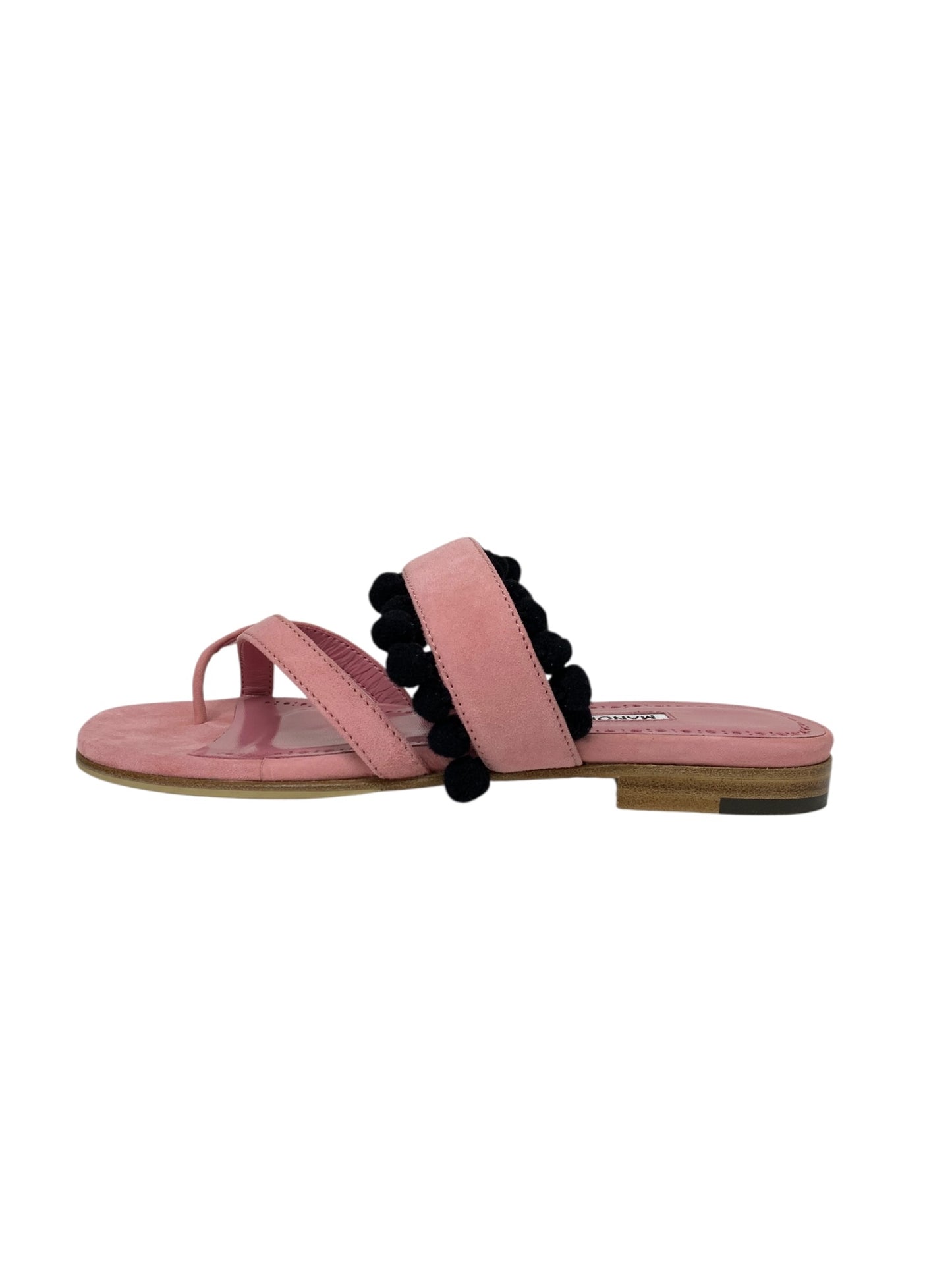 マノロブラニク シューズ 35.5 ピンク スエード ITC1JZZXEX3S 【SALE】