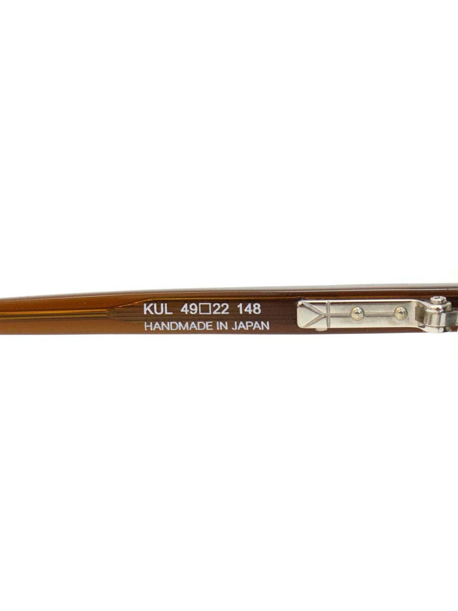ユウイチトヤマ U-122 メガネ ブラウン セルフレーム フルリム ラウンド ITBHW08IP88G
