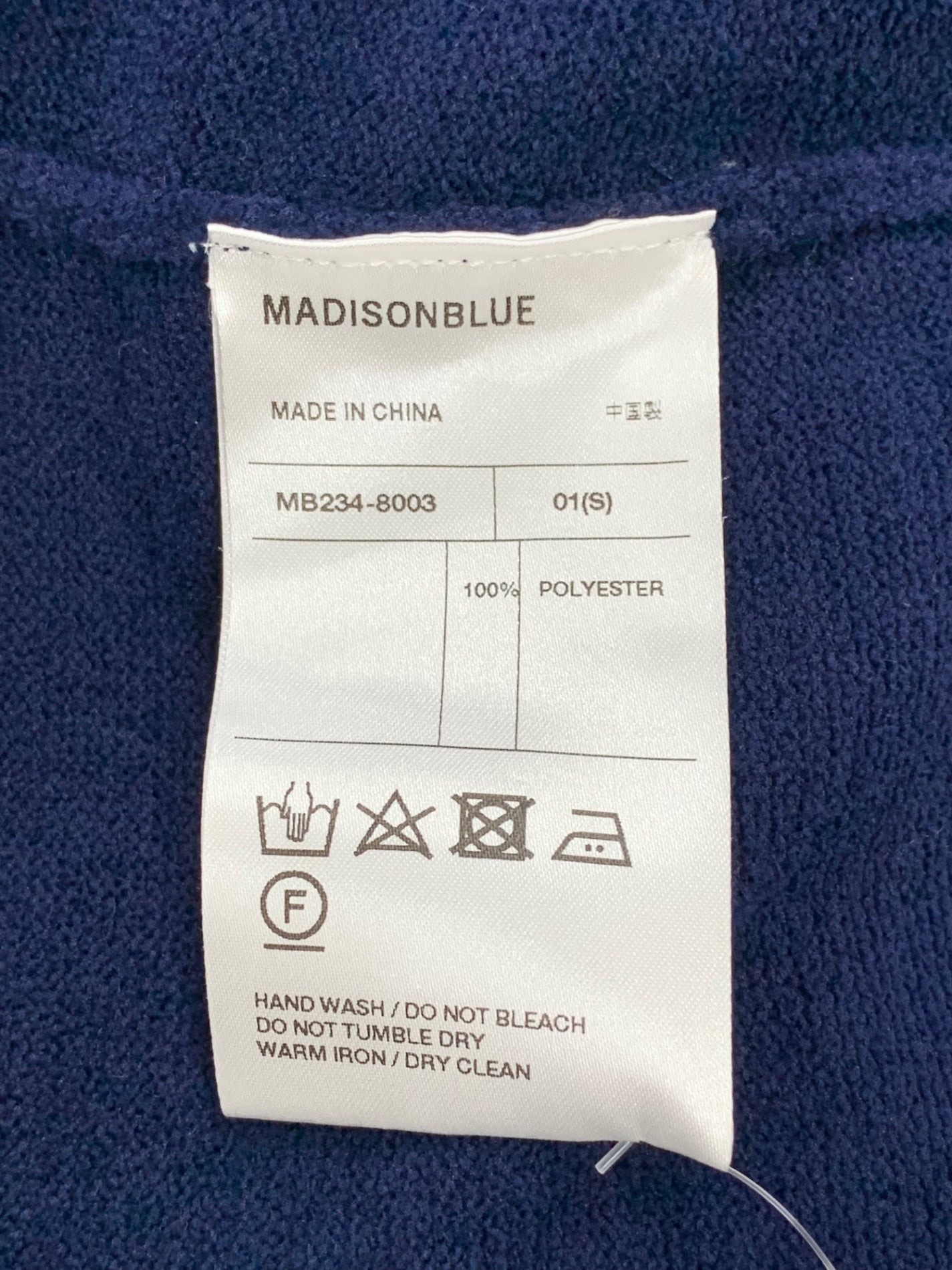 マディソンブルー HELLO CREW L/S PO MOLE KNIT MB234-8003 01