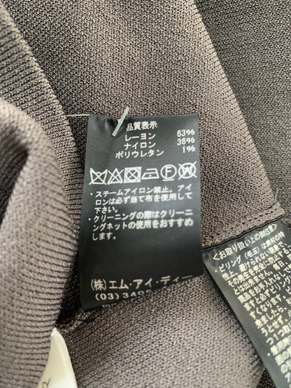 エムプルミエ 総針ニットワンピース Ａ727-008 38 グレー ITO65S4NJSY8