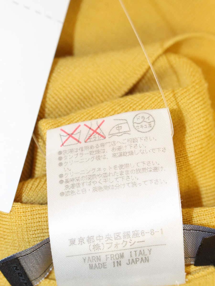 フォクシーブティック セーター オードリー 34699 ニットトップス 38 イエロー ITQ5CQ9M0A10
