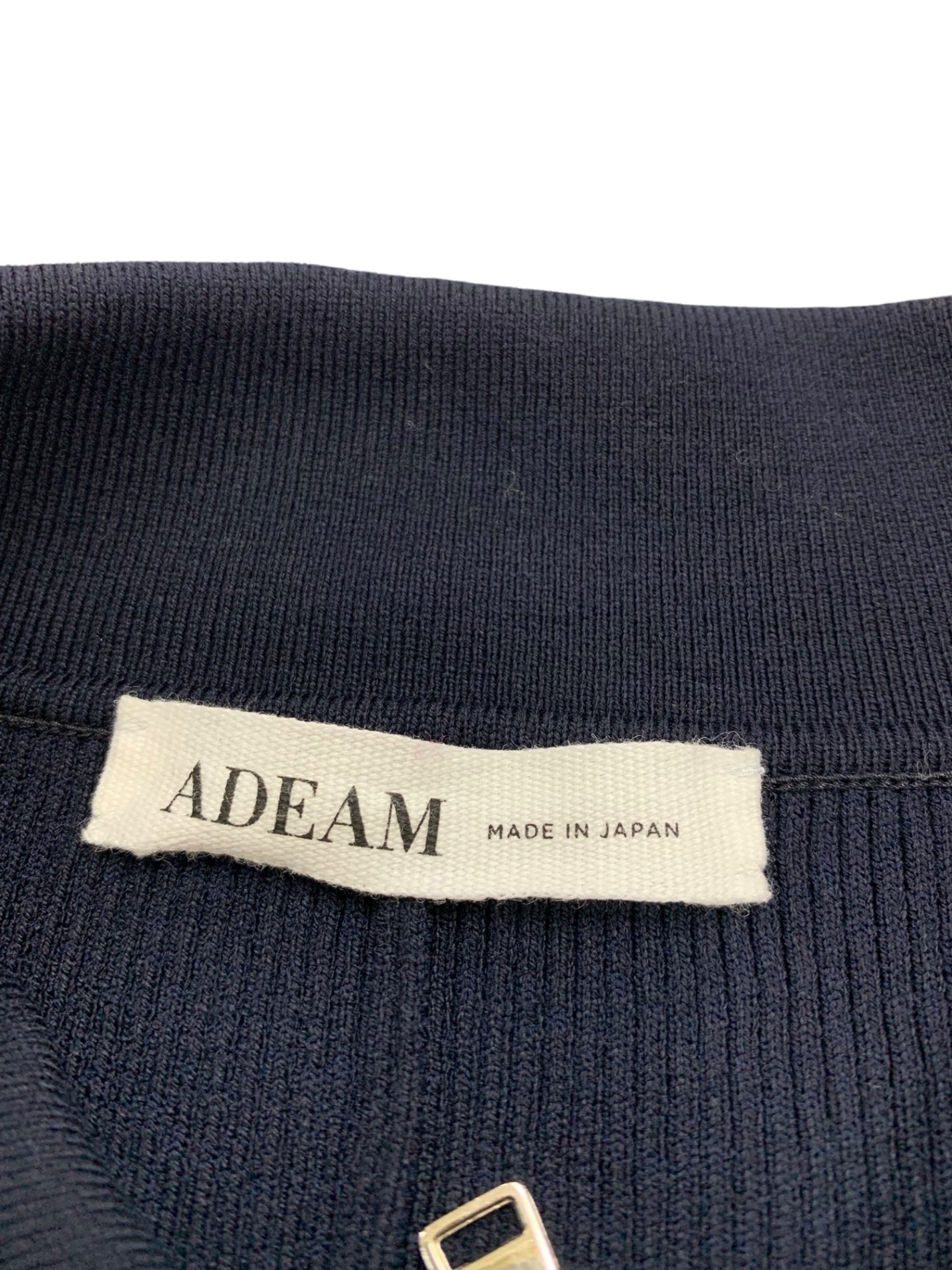 アディアム Claie Knit Top 44245 ニット XS ネイビー IT31K7532C4A