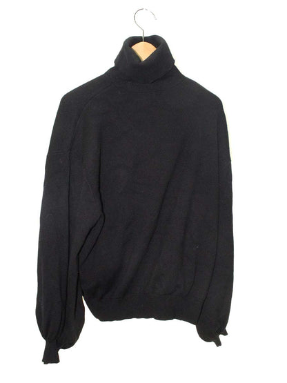 エイミーイストワール eimy logo scarfオーバータートルネックニット  1121111610-0 F ブラック 2021SS IT2V4T5BUENO