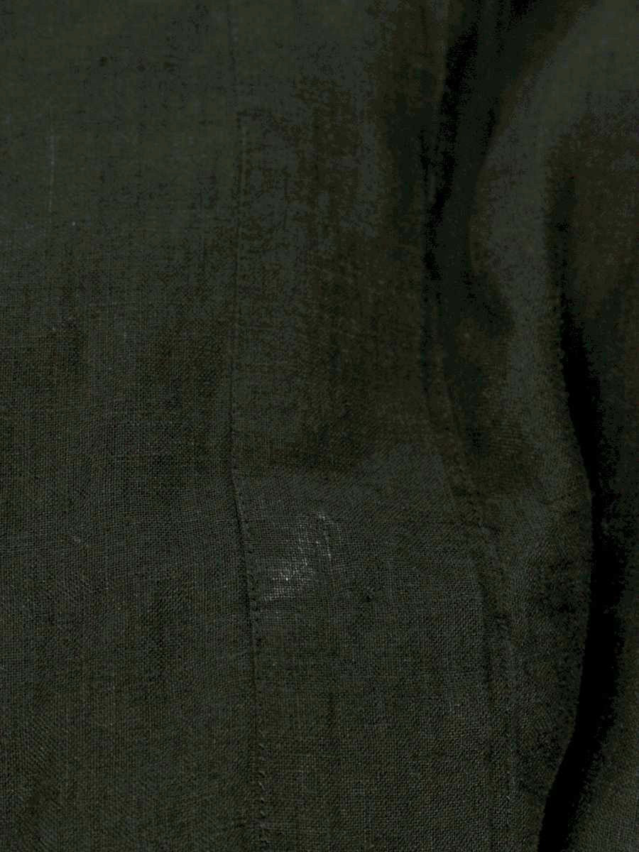 カレンソロジー CL406026ER チュニック F ブラック リネン 麻 ITBCXPTJDDHW