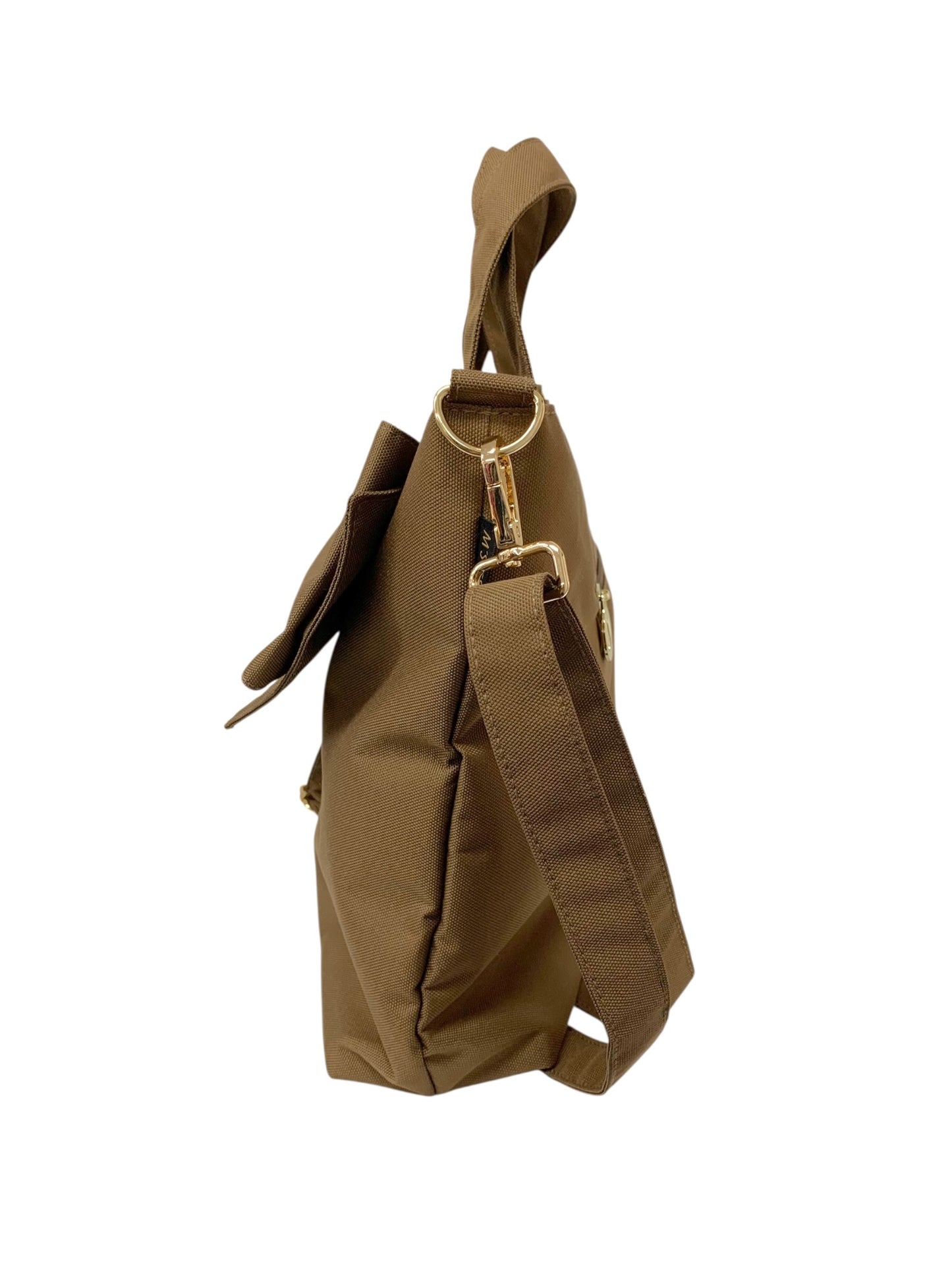 エムズグレイシー 494517 バッグ ブラウン リボン ショルダーストラップ IT4CMF40XN38