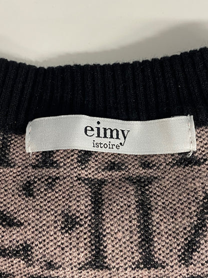エイミーイストワール eimy monogramニットプルオーバー 1119511473-0 F ピンク 2019AW ITGOUMQAQXJG 【SALE】