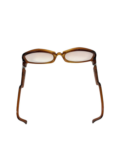 クリスチャンディオール 2016-10 メガネ ブラウン セルフレーム フルリム ヴィンテージ MADE IN GERMAN ITAO8666PEA6 【SALE】