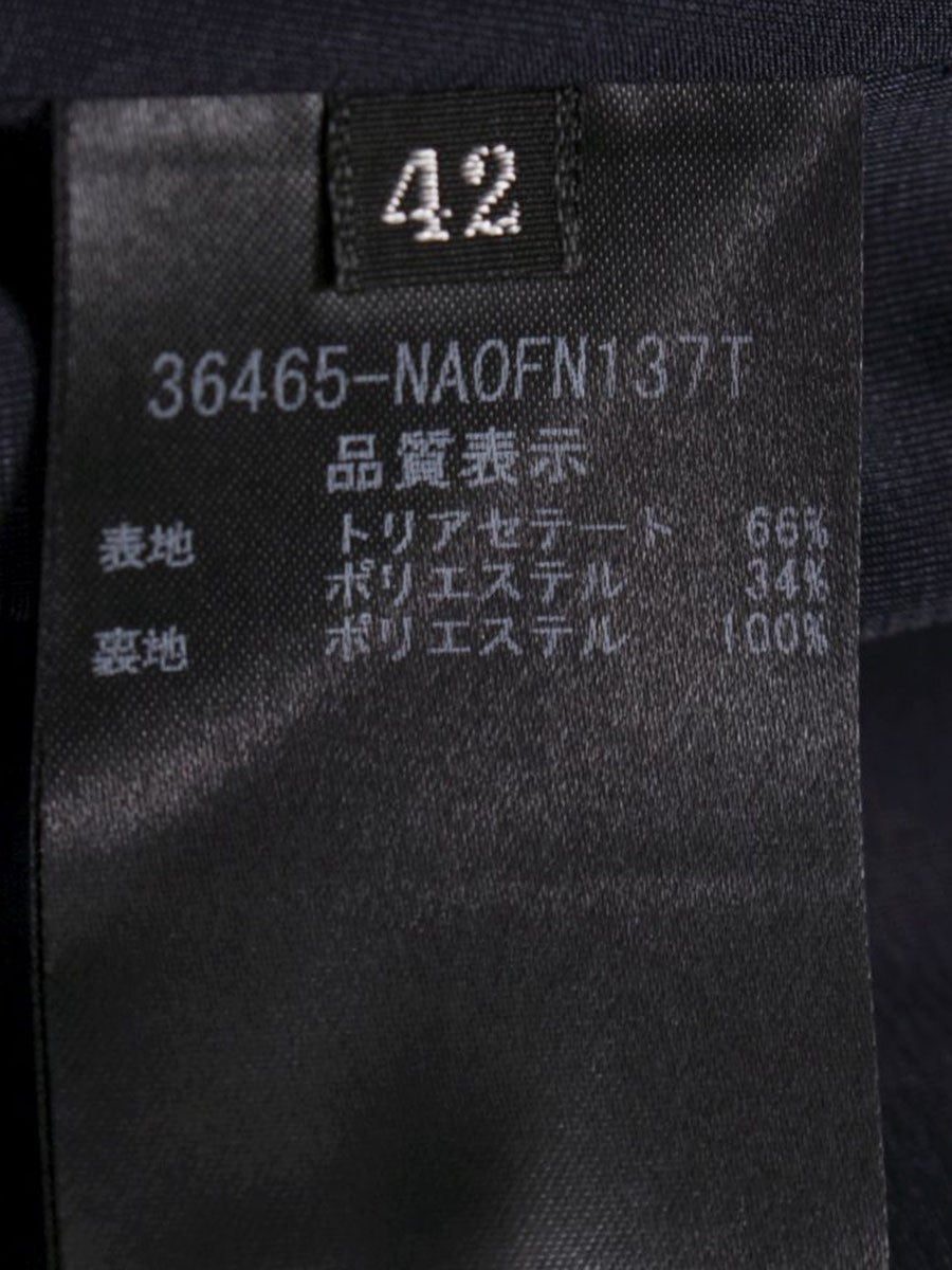 フォクシーニューヨーク Dress 36465 42 ネイビー ワンピース IT3UU3A3G758