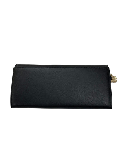 クレイサス ワッフル ソフトスムースカメリアフラップ長財布 ct-190320 ブラック ITYF99BZFTMO