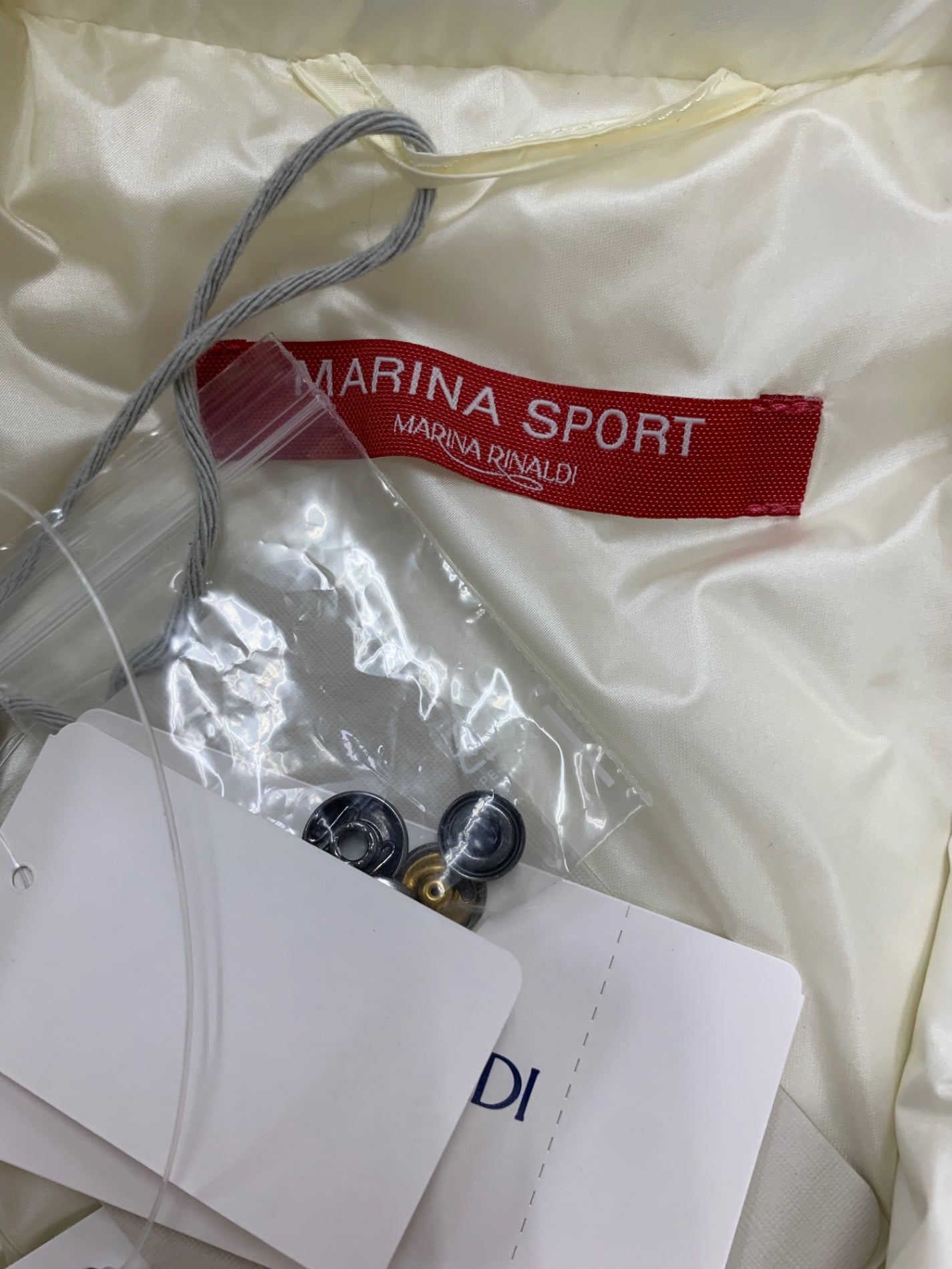 マリナリナルディ MR SPORT 2 5494020004 ダウンジャケット 17 ホワイト 光沢 ITYXQC8ZB5IG 【SALE】