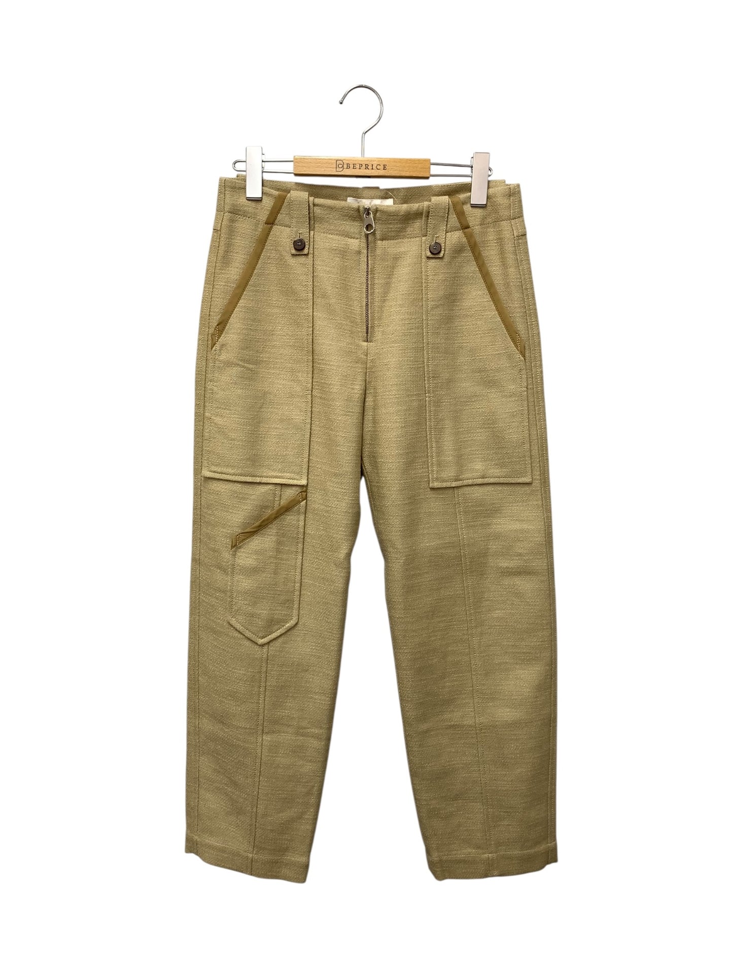 クロエ CHC20APA1206423X36 パンツ 36 ベージュ ITZFUKYDKCIC 【SALE】