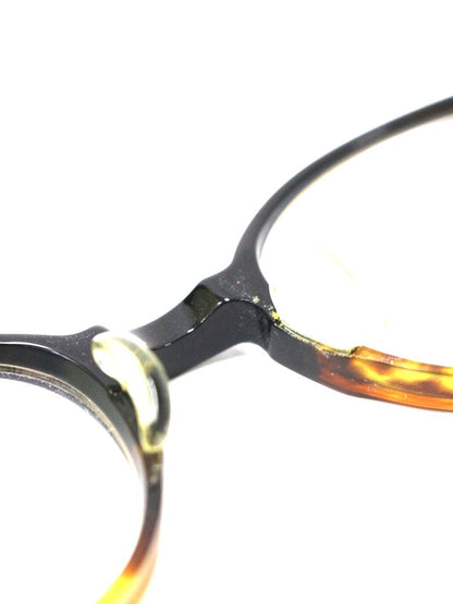 フォーナインズ AP-05 メガネ ブラック/ブラウン セルフレーム フルリム ラウンド IT7ITA00A8DA