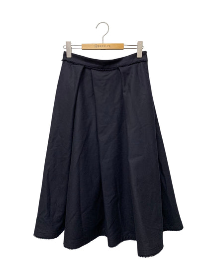 フォクシーブティック Skirt Frida 43984 スカート 40 ネイビー アシンメトリー タックプリーツ ITC7P7SKYFGB