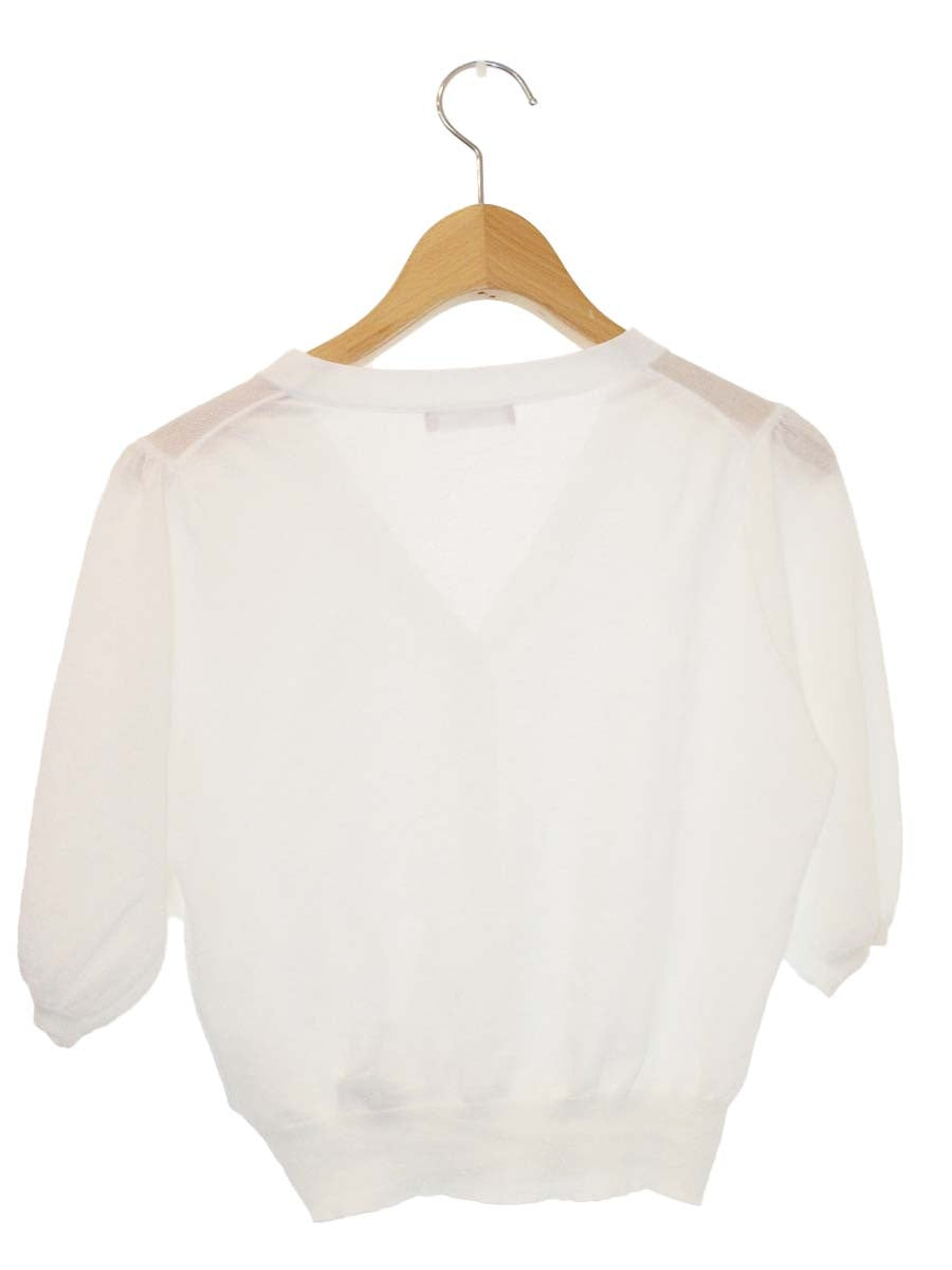トッカラベンダー 【WEB限定】Seer Short-sleeved Cardigan カーディガン KRTUNM0501 F ホワイト IT0AUQDGVC5W