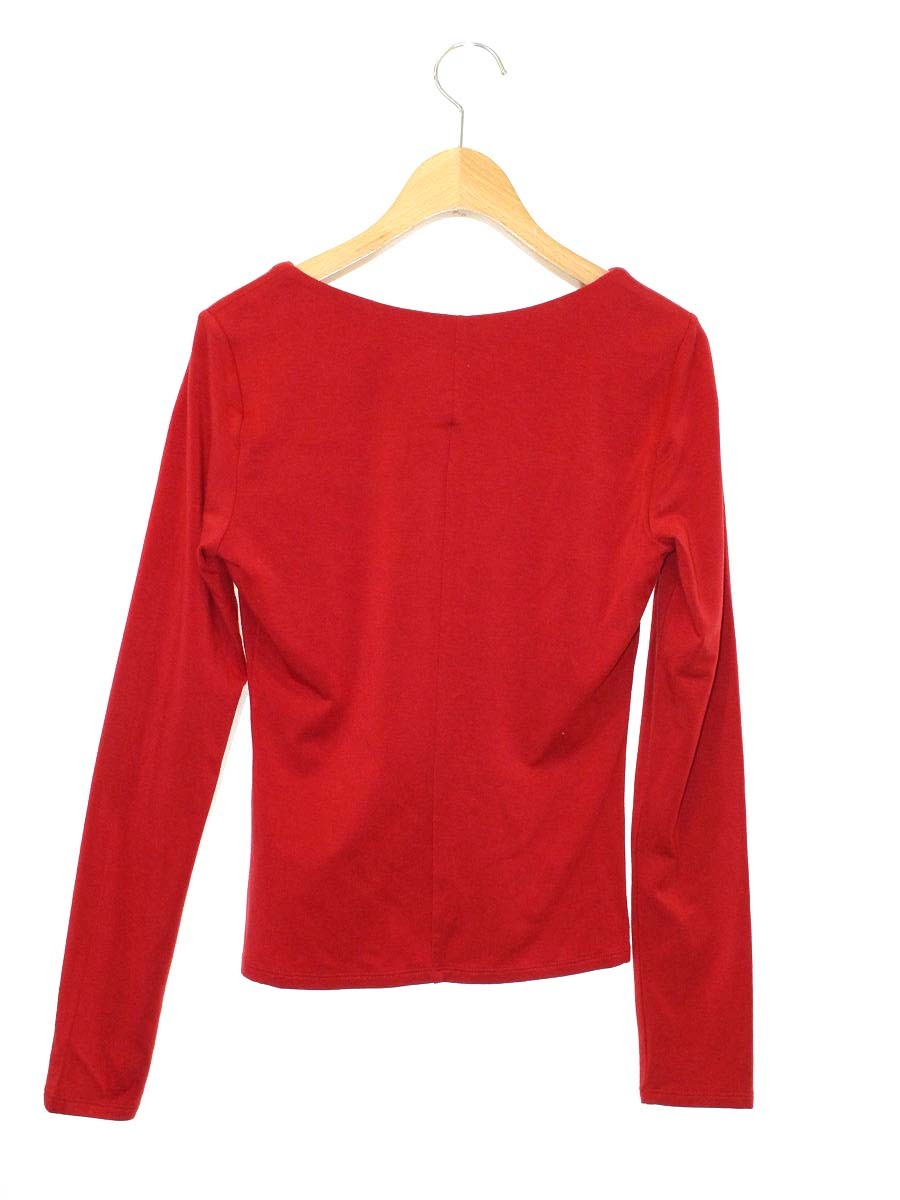 シビラ トップス Ｍ レッド カットワーク IT10PZSVCADS