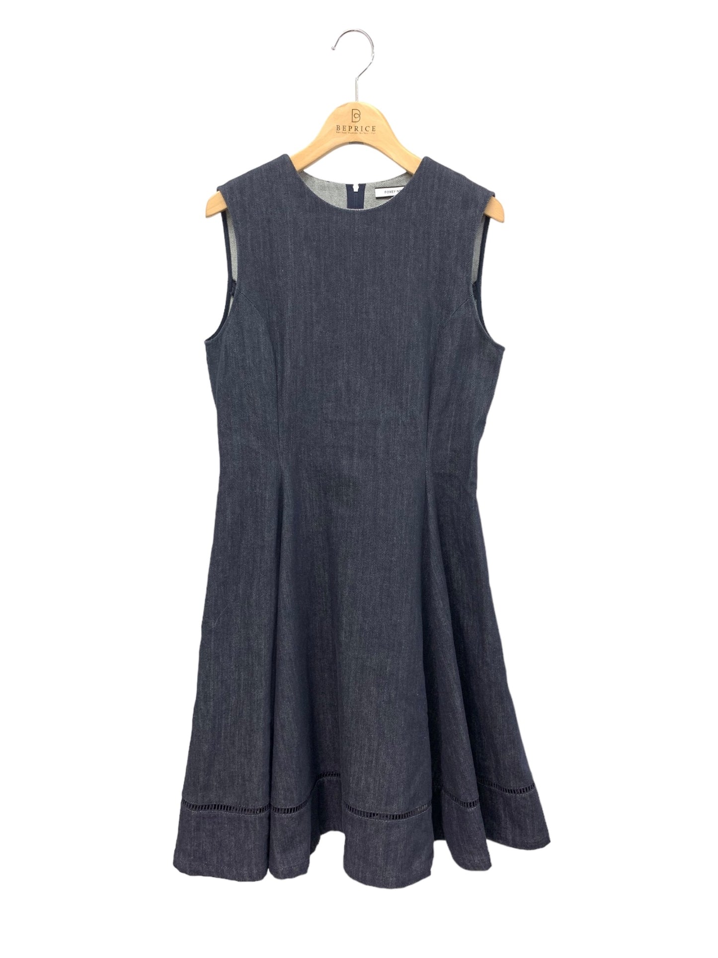 フォクシーニューヨーク Dress 37032 ワンピース 38 ネイビー ITKWPKOCZ28M 【SALE】