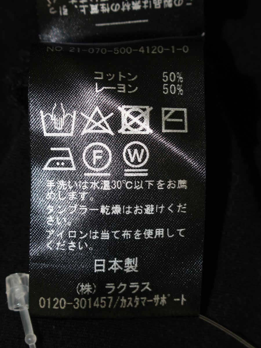 ミューズドゥドゥーズィエムクラス 21-070-500-4120-1-0 トップス ブラック ノースリーブ クルーネック ITXGP4B92I3M
