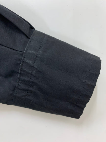 ブラミンク 7921-230-0084 シャツ 38 ブラック クルーネック バックジップ IT15FTUWZCAZ