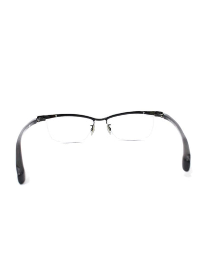 フォーナインズ M-902 メガネ ブラック セルフレーム ハーフリム スクエア ITQRVNYDOSN0