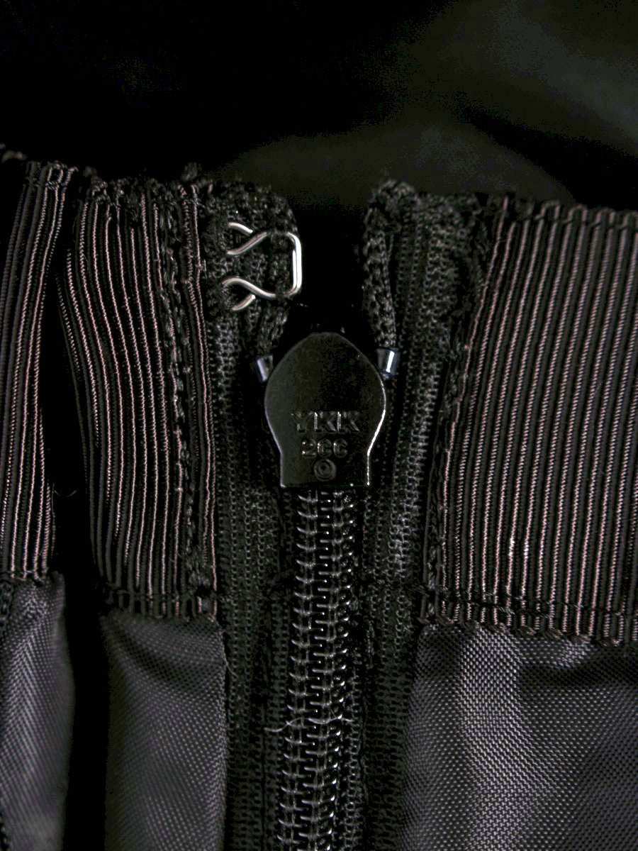 トゥービーシック W7S05-241-09 スカート 44 ブラック/ホワイト 千鳥格子柄 フリンジ ITZN30LM0N2G