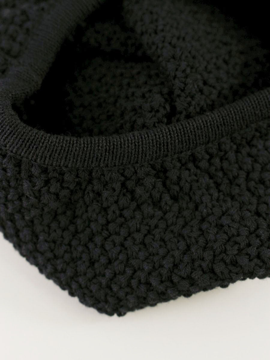 エムズグレイシー 818137 カーディガン 38 ブラック ジップアップ リボン ITS86AEXJOXG