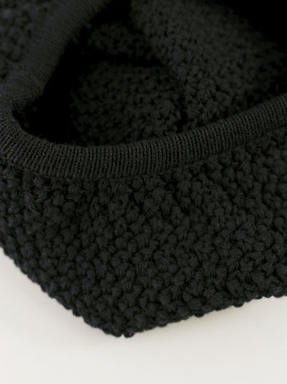 エムズグレイシー 818137 カーディガン 38 ブラック ジップアップ リボン ITS86AEXJOXG