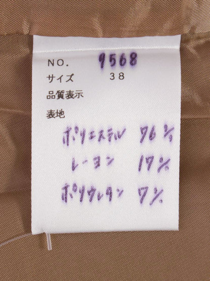 エムズグレイシー 9568 スカート 38 ブラウン 刺繍 ITNQG7UNWOTW 【SALE】