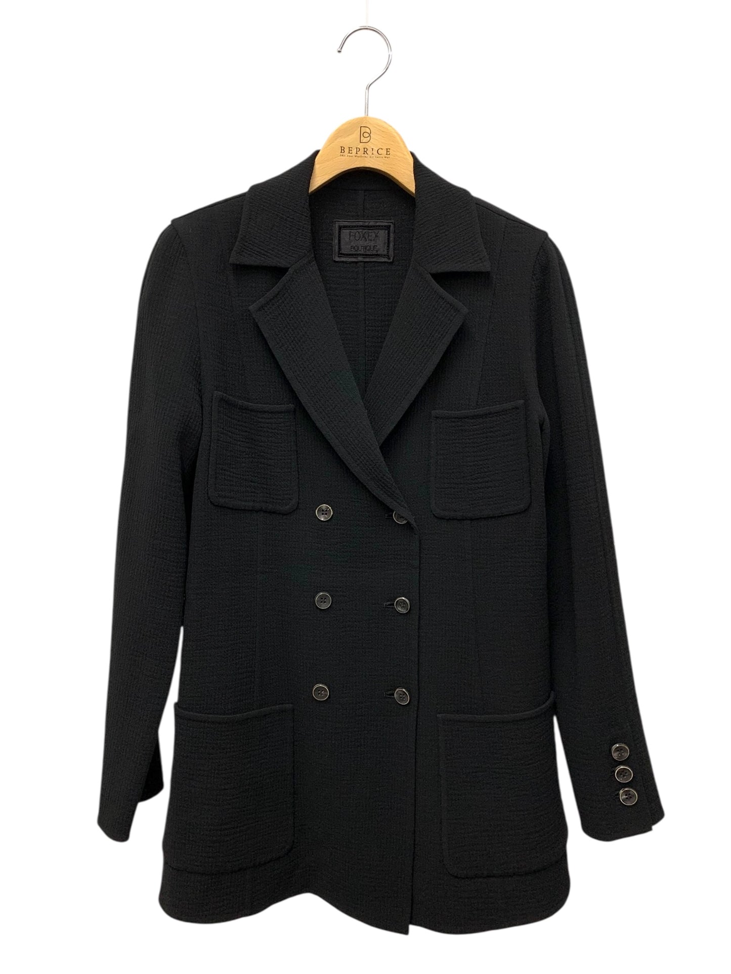 フォクシーブティック Jacket Duke 41302 ジャケット 40 ブラック IT96SHEQ950Y