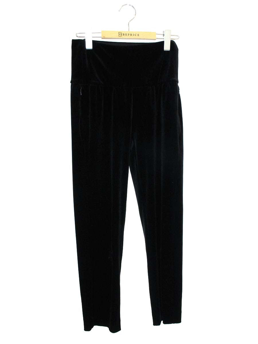 デイジーベロア by フォクシーニューヨーク Pants Shape Velour 06066 パンツ 38 ブラック IT3ZQ32IDE5U