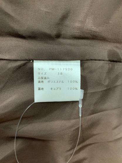 エムズグレイシー 117520 スカート 38 ブラウン フレア ITCFKK8HB4K4 【SALE】