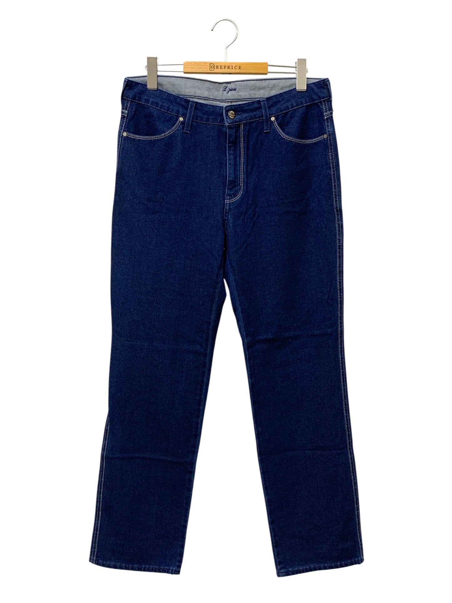 レリアン L-JEANS ストレートデニムパンツ【ミッキー＆ミニー】 AM-1302509 HP-23-00816-AH 13 ネイビー スワロフスキー ITOW63K1N0FS