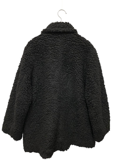 クチュールドアダム ×renoma PARIS ボアP-ジャケット 21SS-046 36 ブラック ITMFRPCESYEG