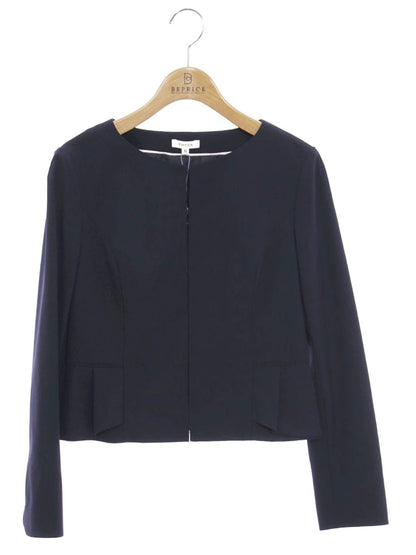 トッカ JKTOYS0100 ジャケット 00 ネイビー ノーカラー IT26UI8548CG