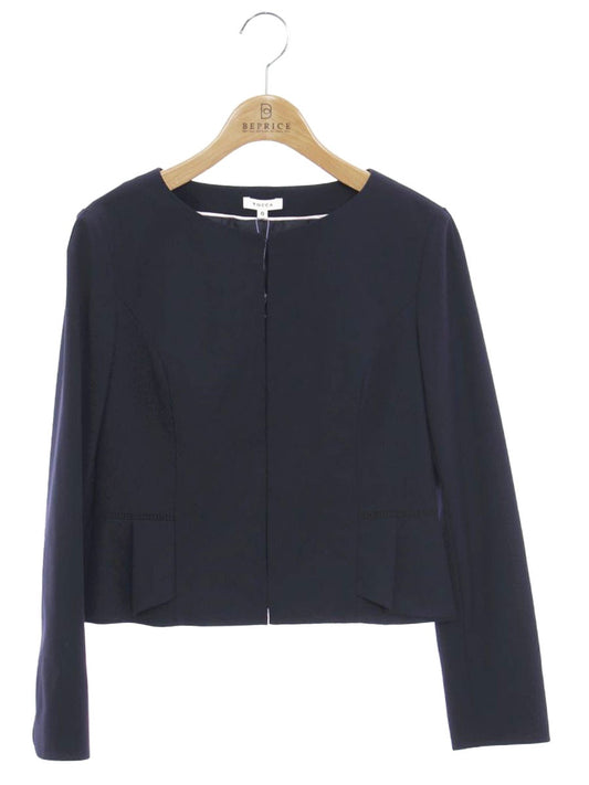 トッカ JKTOYS0100 ジャケット 00 ネイビー ノーカラー IT26UI8548CG