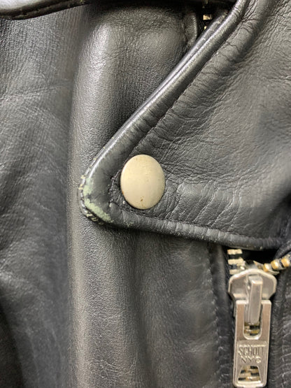 schott x JOURNAL STANDARD ショット 613JS ONE STAR MOD. RIDERS カウレザー ダブルライダースジャケット 7434 IT2NRH46IJ4G