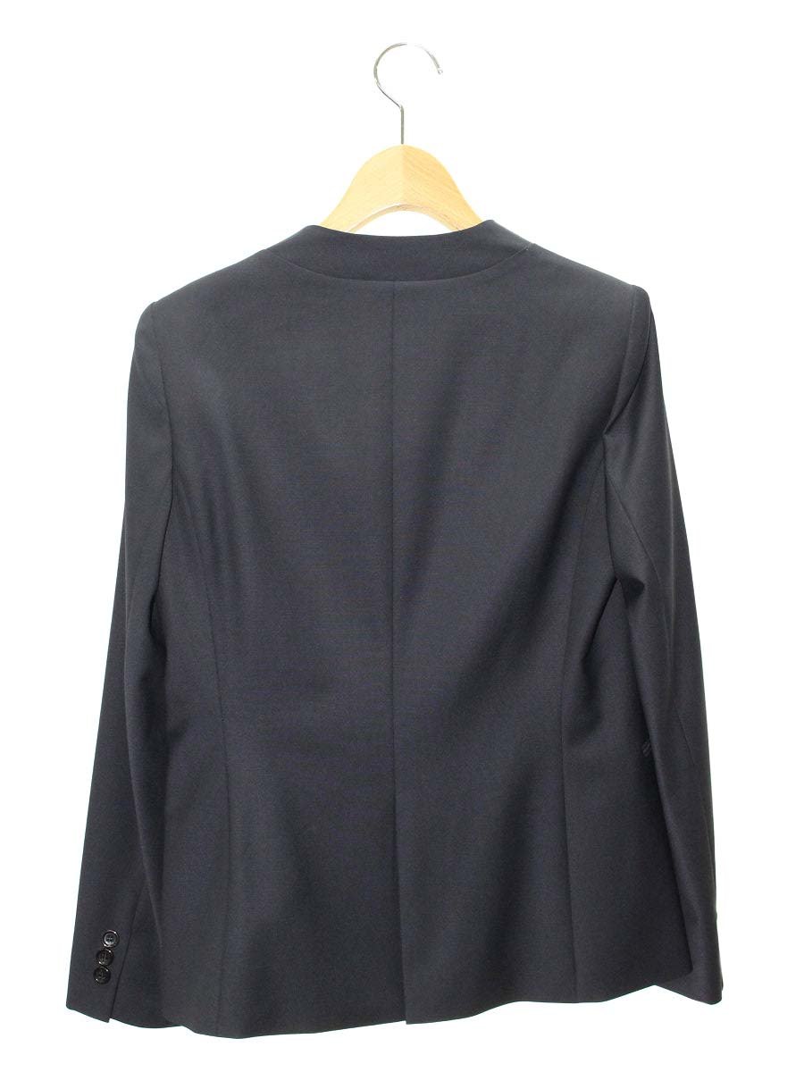 アナイ 10311-15-63-380 ノーカラージャケット 38 ネイビー ITCOFOAD7OPG