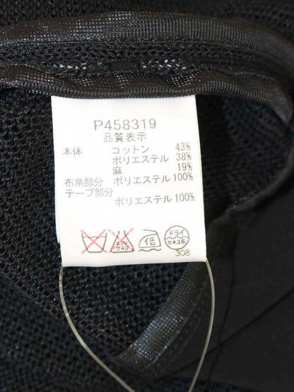 スタジオピッコーネ アルチビオ P458319 カーディガン 40 ブラック ITLQZBFVL9DU