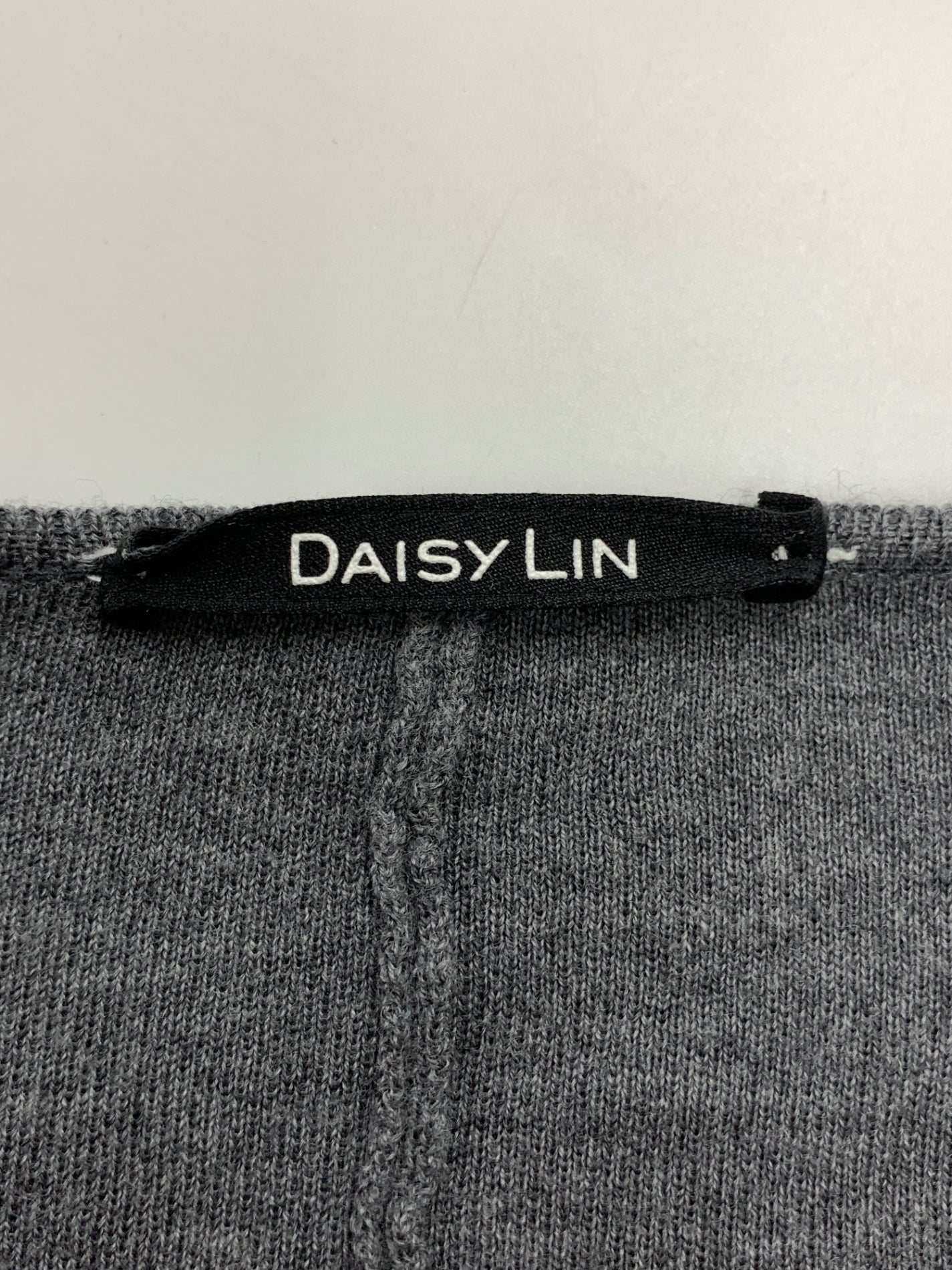 デイジーリン ウォッシャブルデイジーハンプトン 06745 ロングカーディガン グレー ITM8TGOHV5ZQ