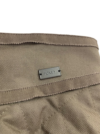 フォクシーブティック Skirt Cross Lilly 43043 スカート 38 ブラウン キルティング IT2X2435UKUW
