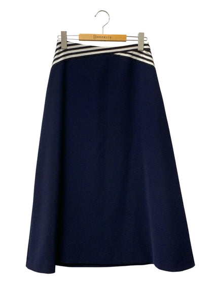 ボーダーズアットバルコニー FLARE SKIRT BD2211-3H-05 スカート 36 ネイビー ITHRE8EKEX0H